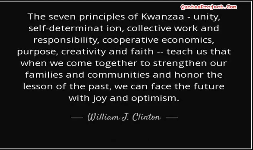 Kwanzaa Quotes