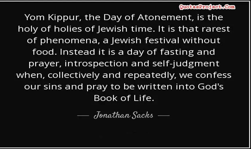 Yom Kippur quotes