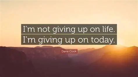 never give up quotes dp