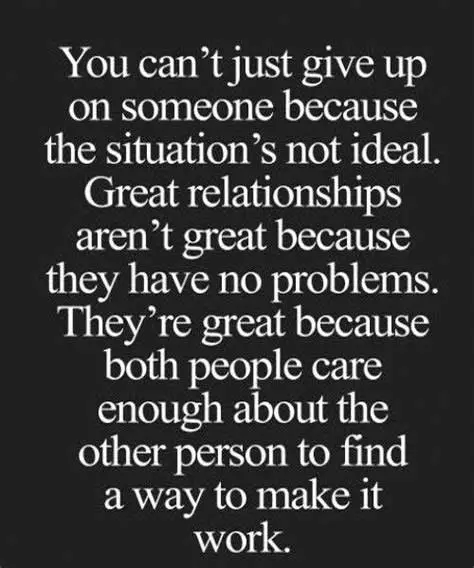 not giving up quote