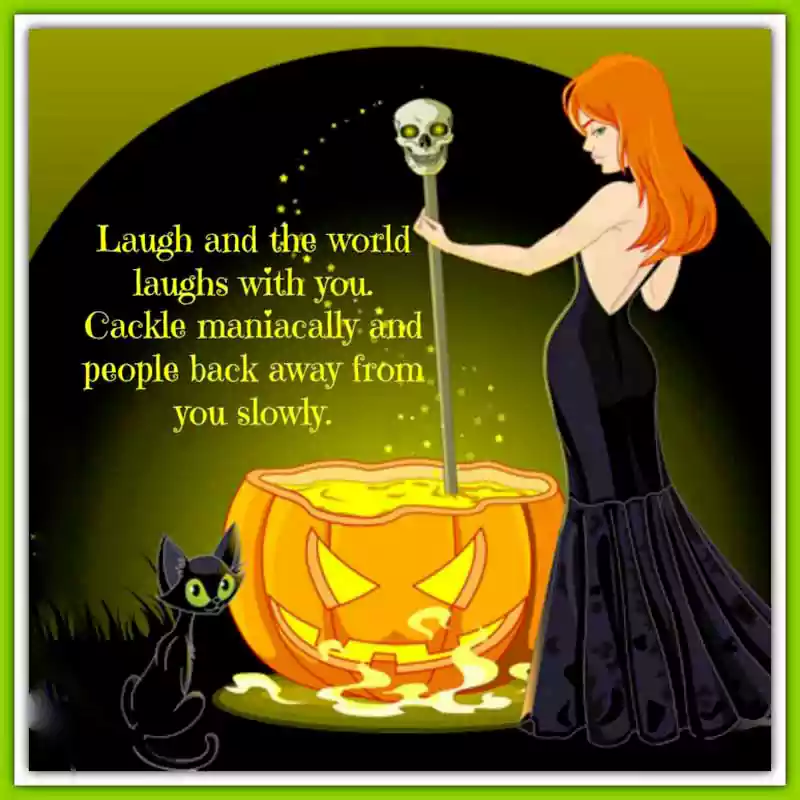 Funny Halloween Witch Quote Pictures