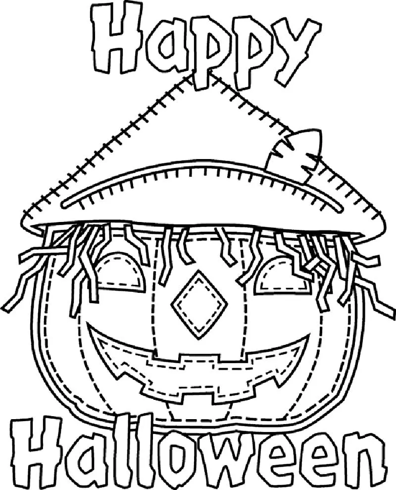 Halloween Coloring picture