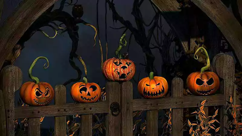 scary pumpkin image