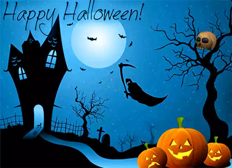 animated scary halloween images