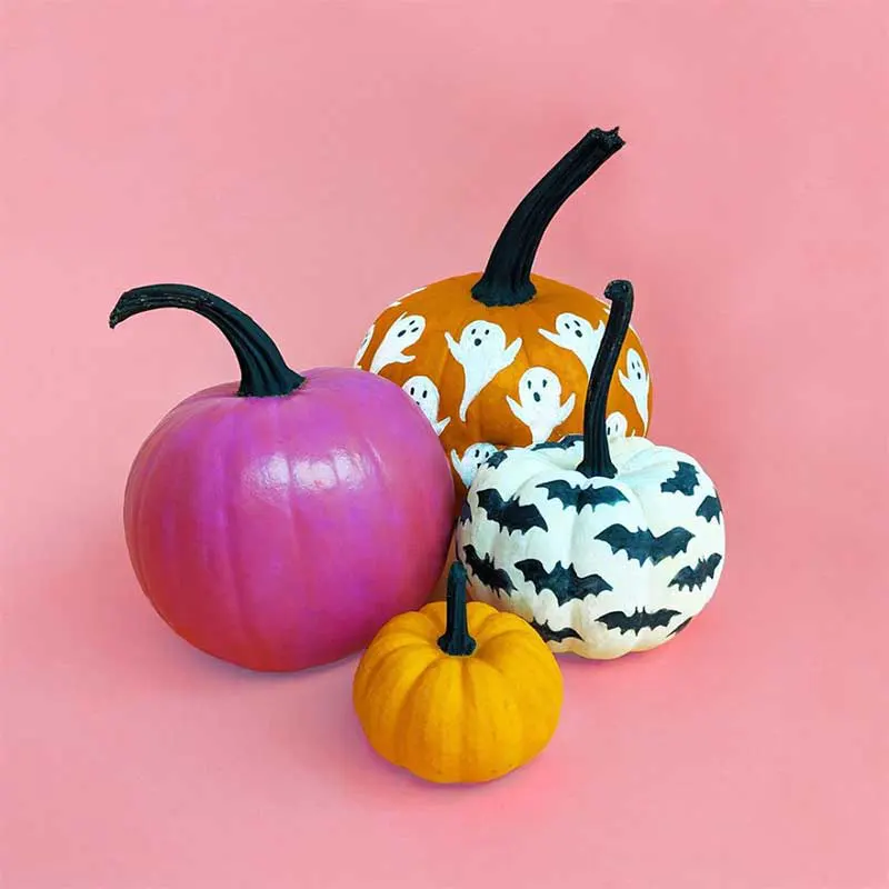 coloring pattern pumpkins image
