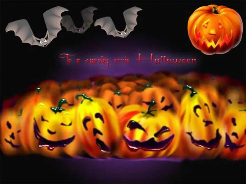 free fun halloween screensaver image