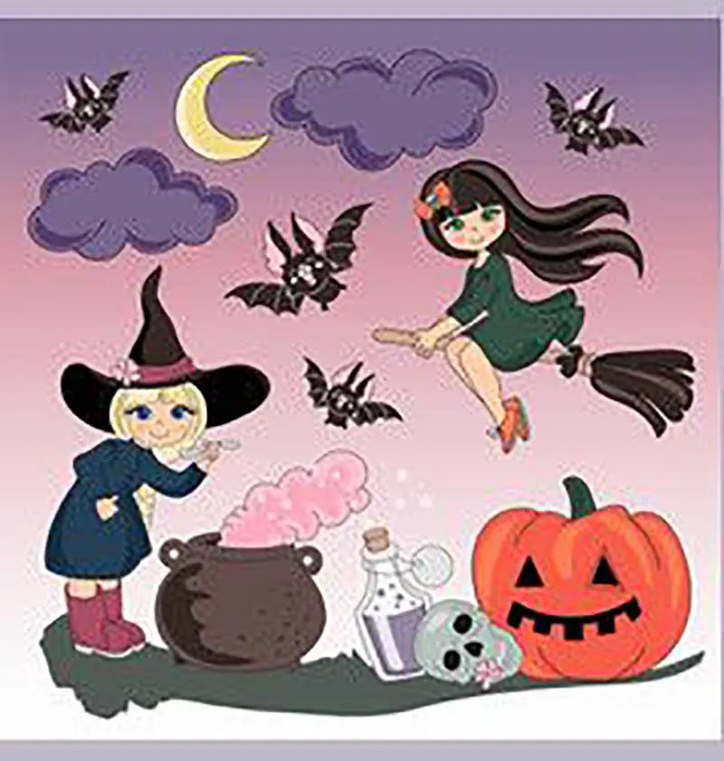 halloween coloring picture
