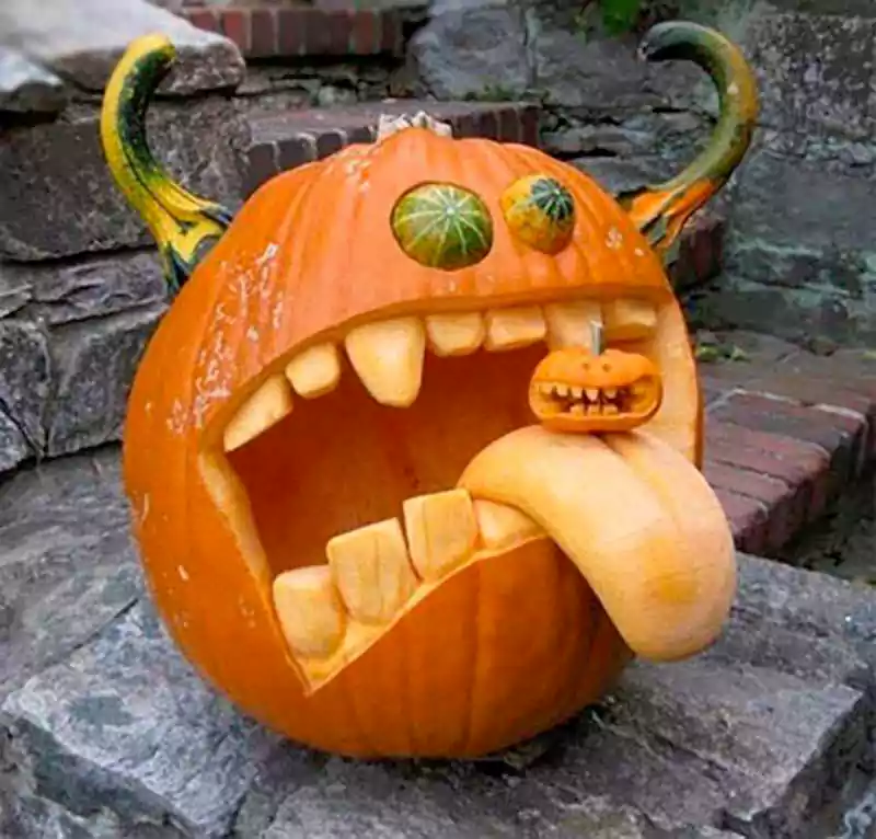pumpkin halloween cartoon pics