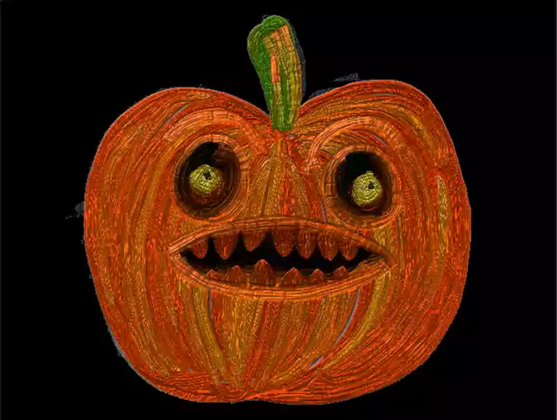 small halloween pumpkin image