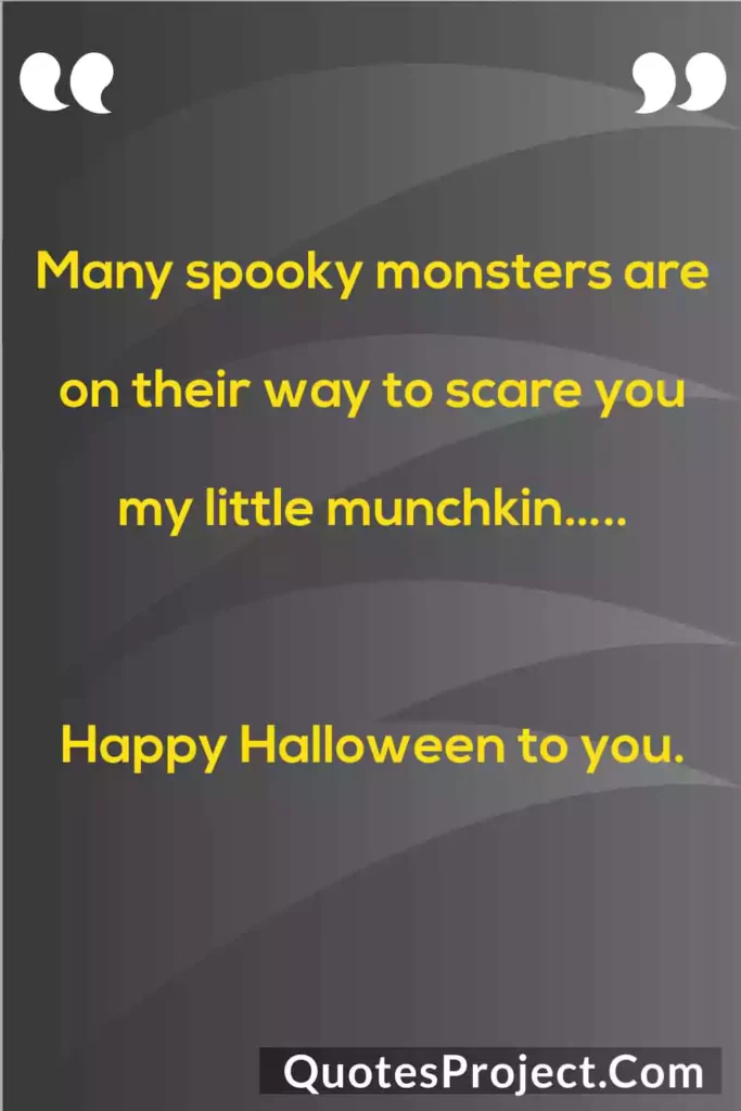 first halloween wishes for toddler