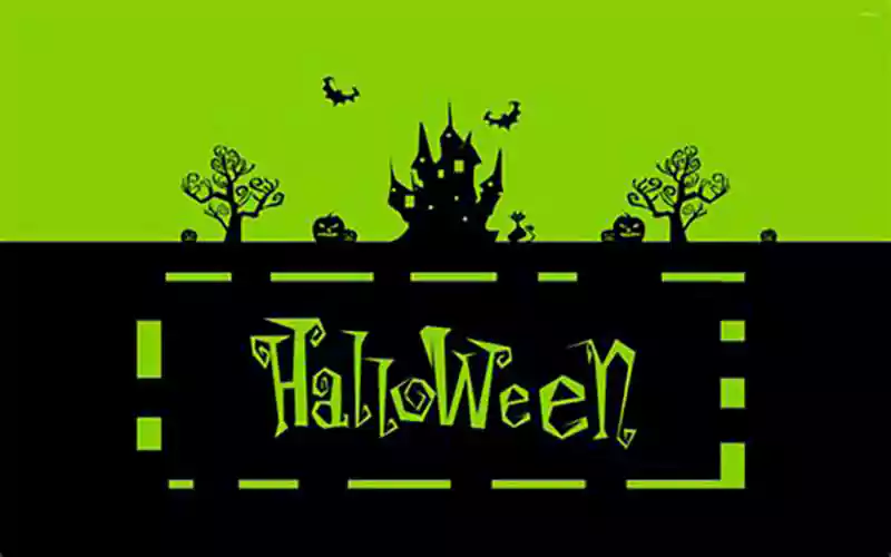 green screen halloween wallpaper