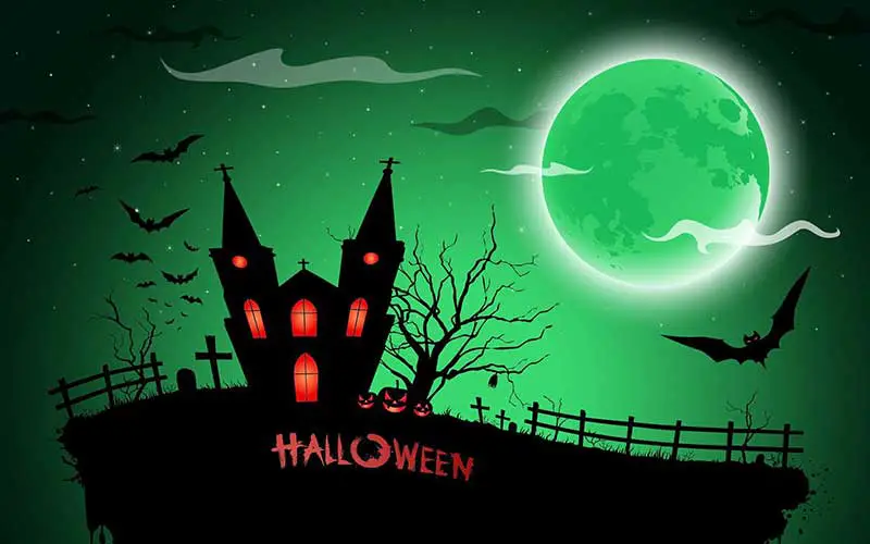 halloween background for green screen