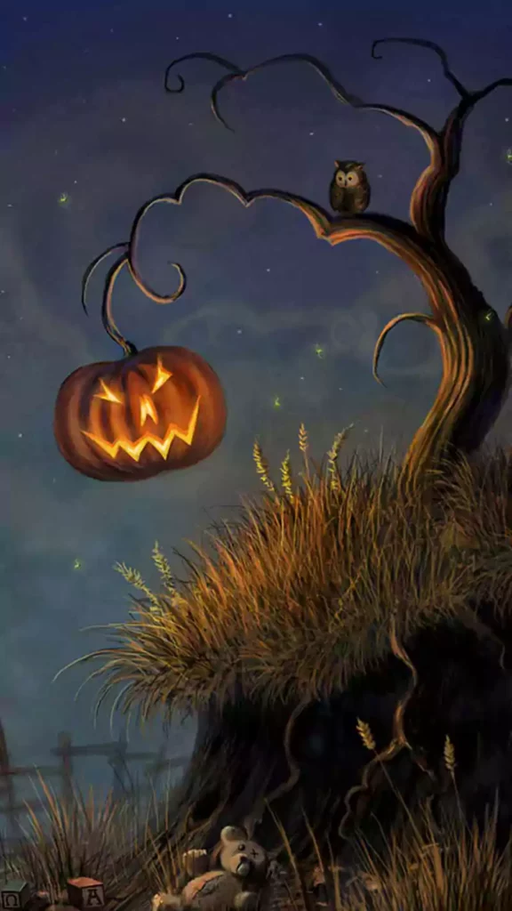 halloween background for phone