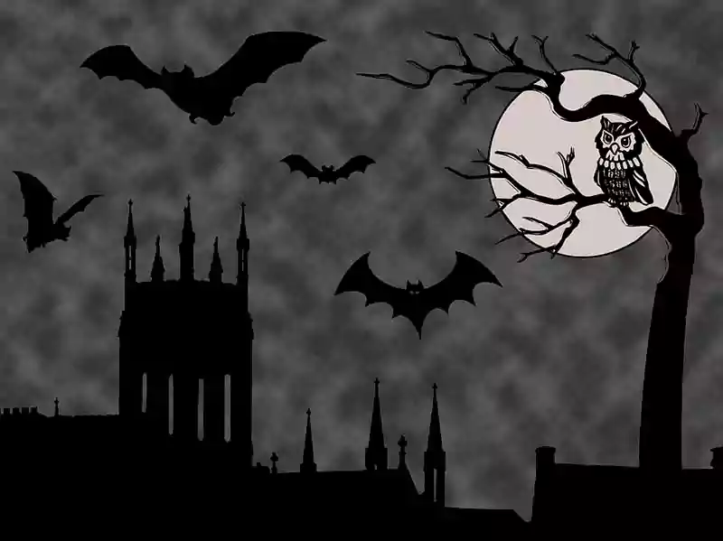 halloween background images black and white