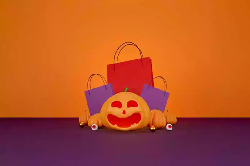 halloween banner svg