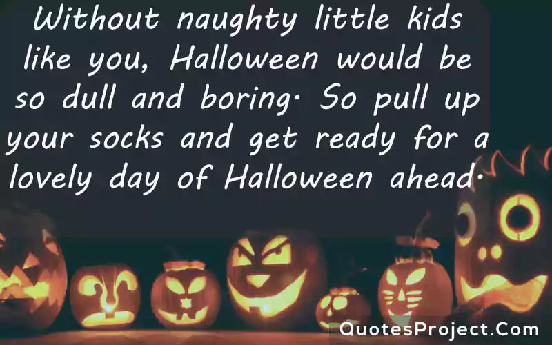 halloween messages for kids