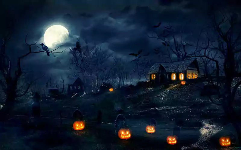 halloween night wallpaper