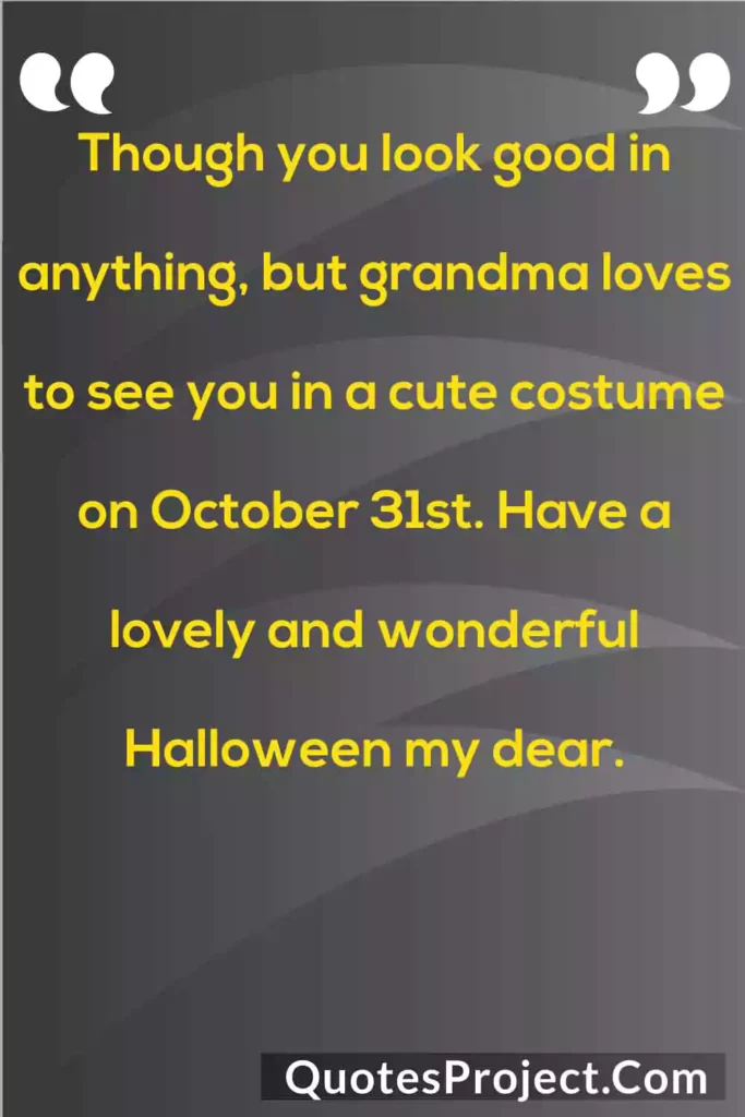 halloween wishes to granddaughter
