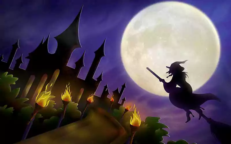 halloween witches free wallpaper