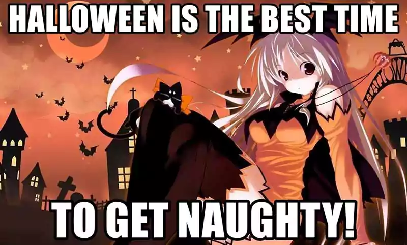 naughty halloween memes