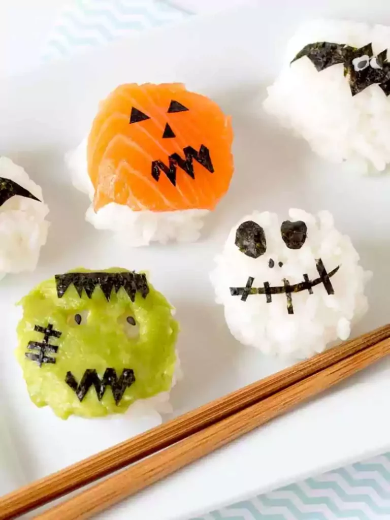 Halloween Monster Sushi Bites