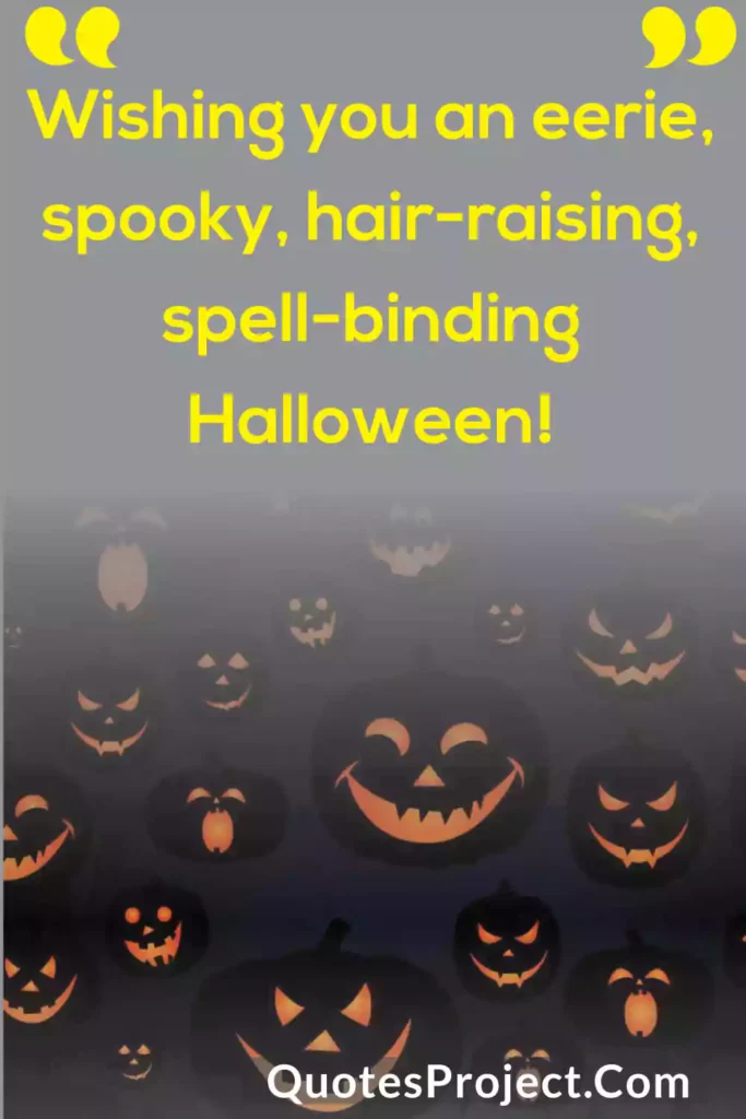 catchy halloween phrases for invitations