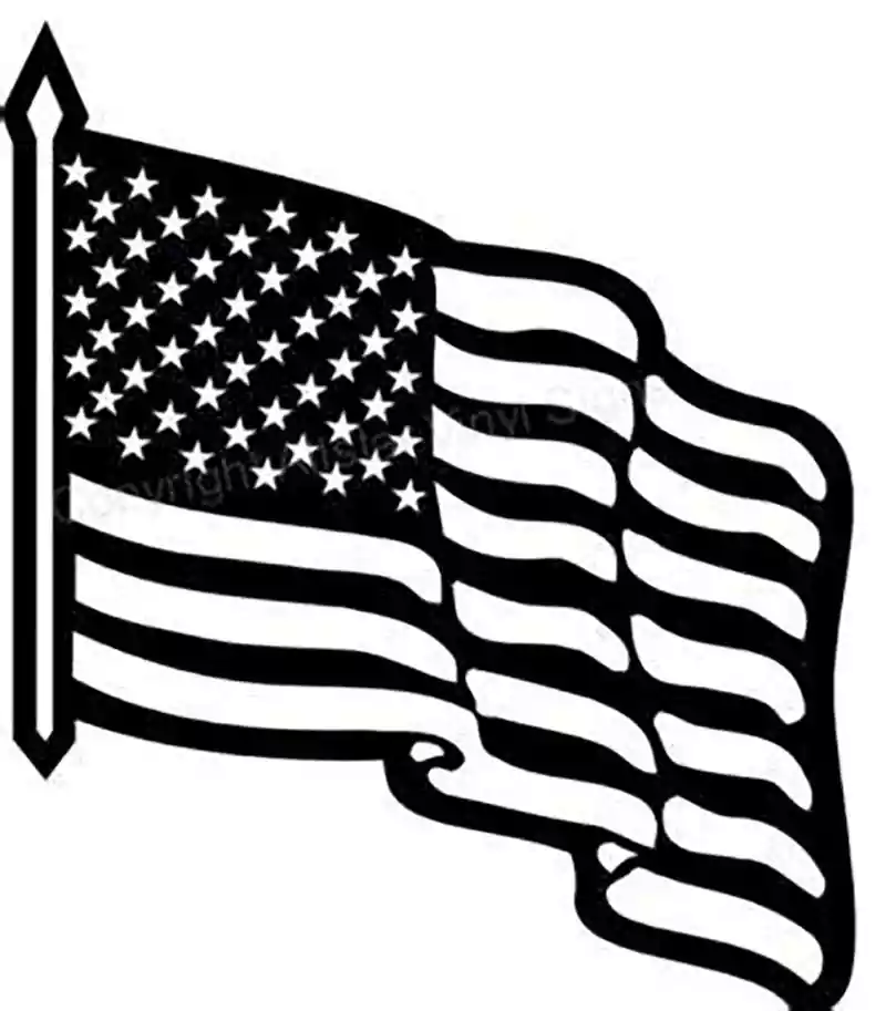 free black and white veterans day clipart borders