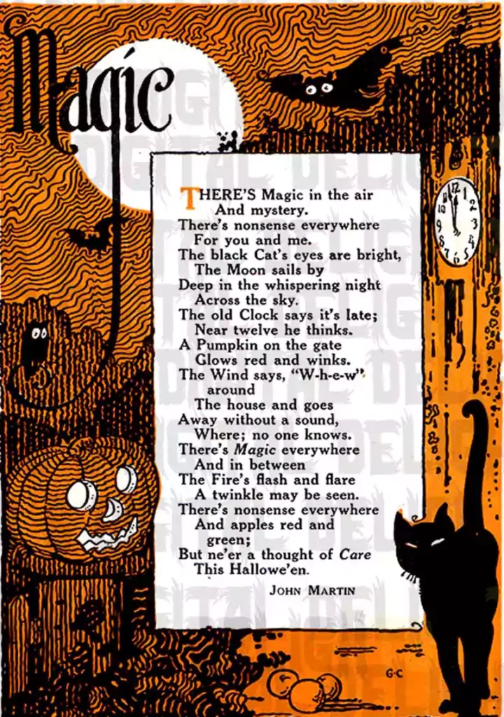 halloween poems for children