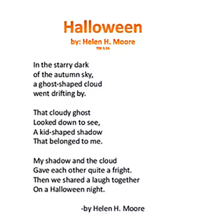 happy halloween poems
