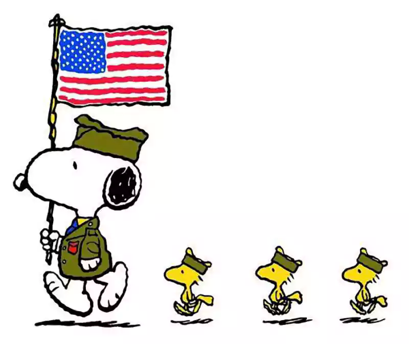 images of snoopy for veterans day