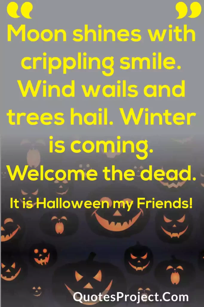 scary halloween sayings for signs