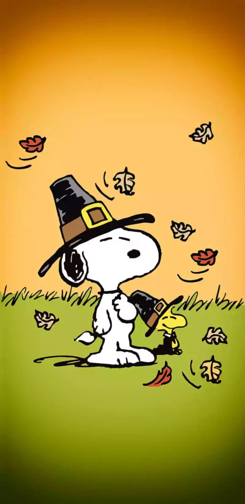 snoopy and woodstock thanksgiving