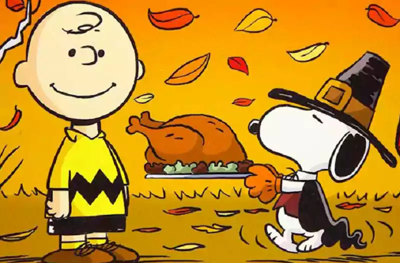snoopy happy thanksgiving image