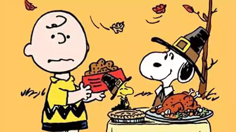 snoopy thanksgiving cartoon image