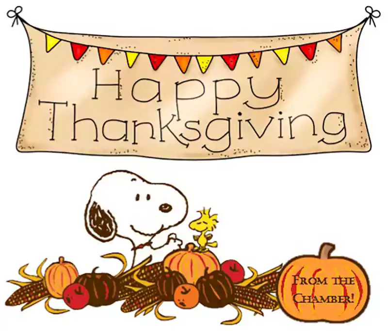 snoopy thanksgiving dinner image