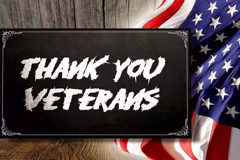 thank you daddy veterans day image