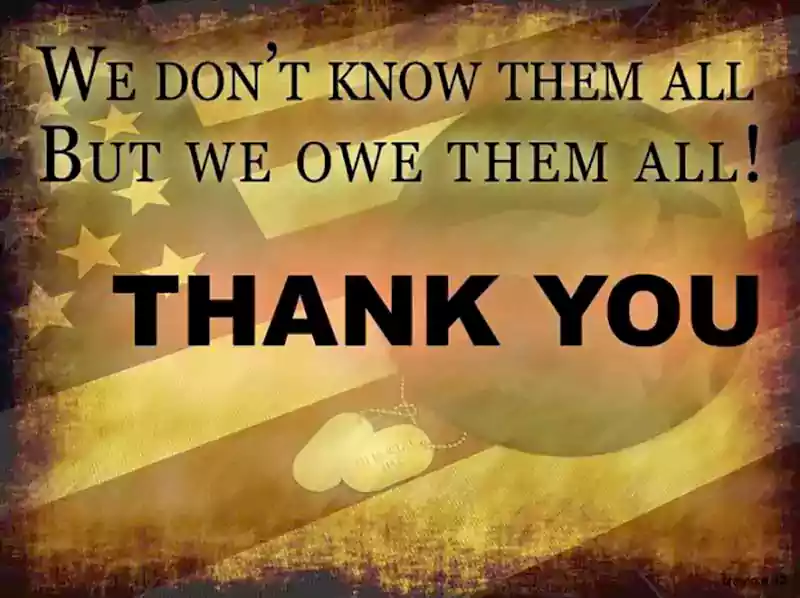 thank you grateful veterans day quotes