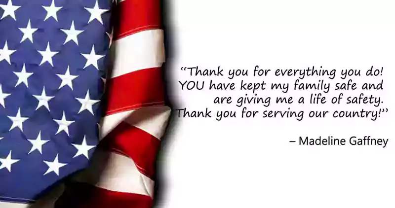 thank you quotes veterans day green light
