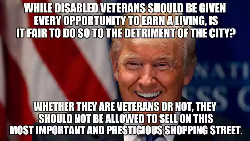trump veterans day meme