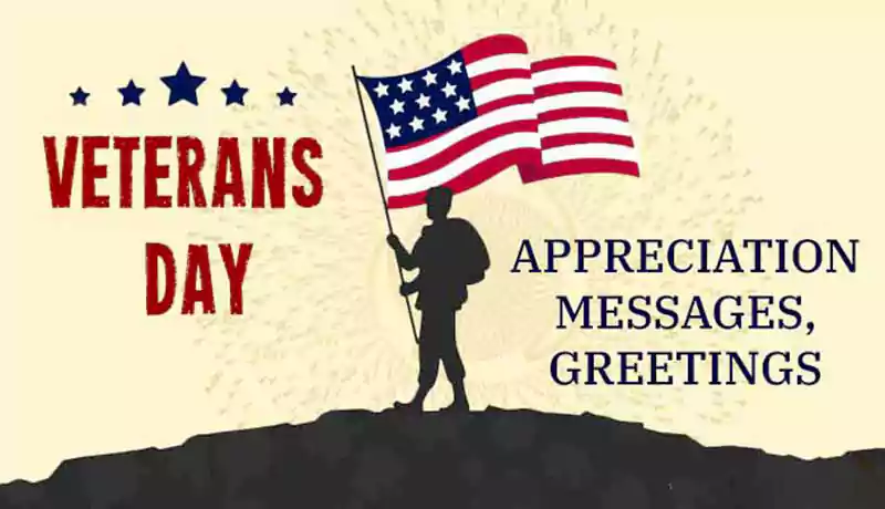 veterans day card messages