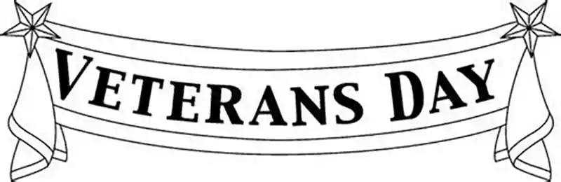 veterans day clipart black and white