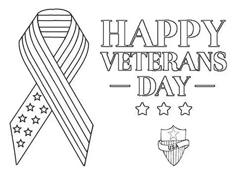 veterans day coloring pictures