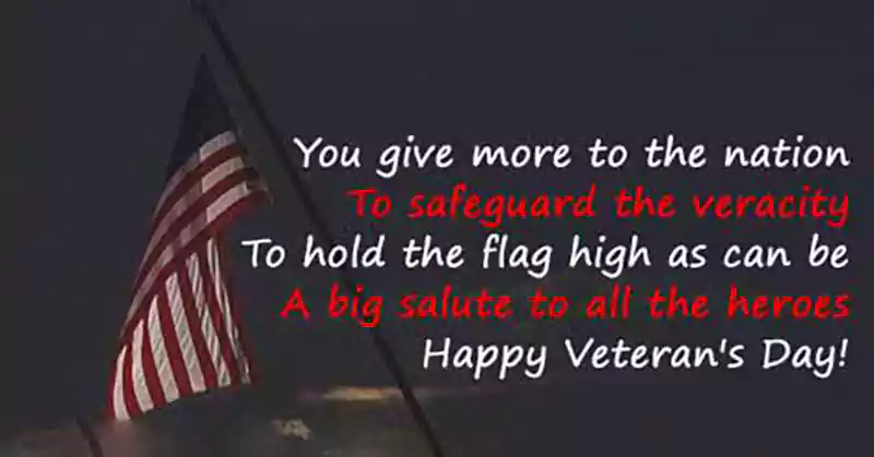 veterans day good wishes