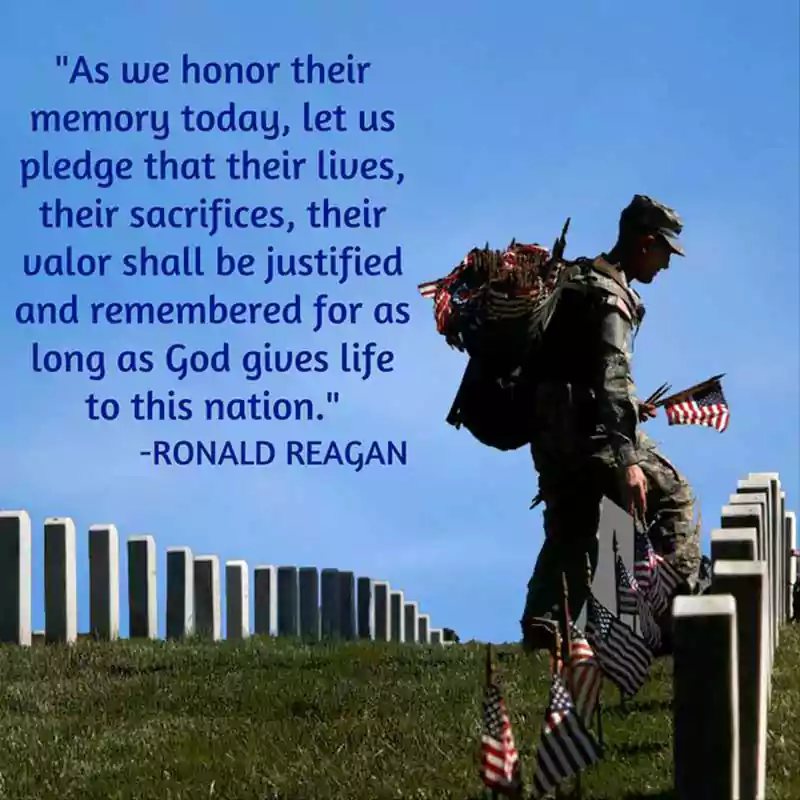 veterans day quotes by ronald reagan