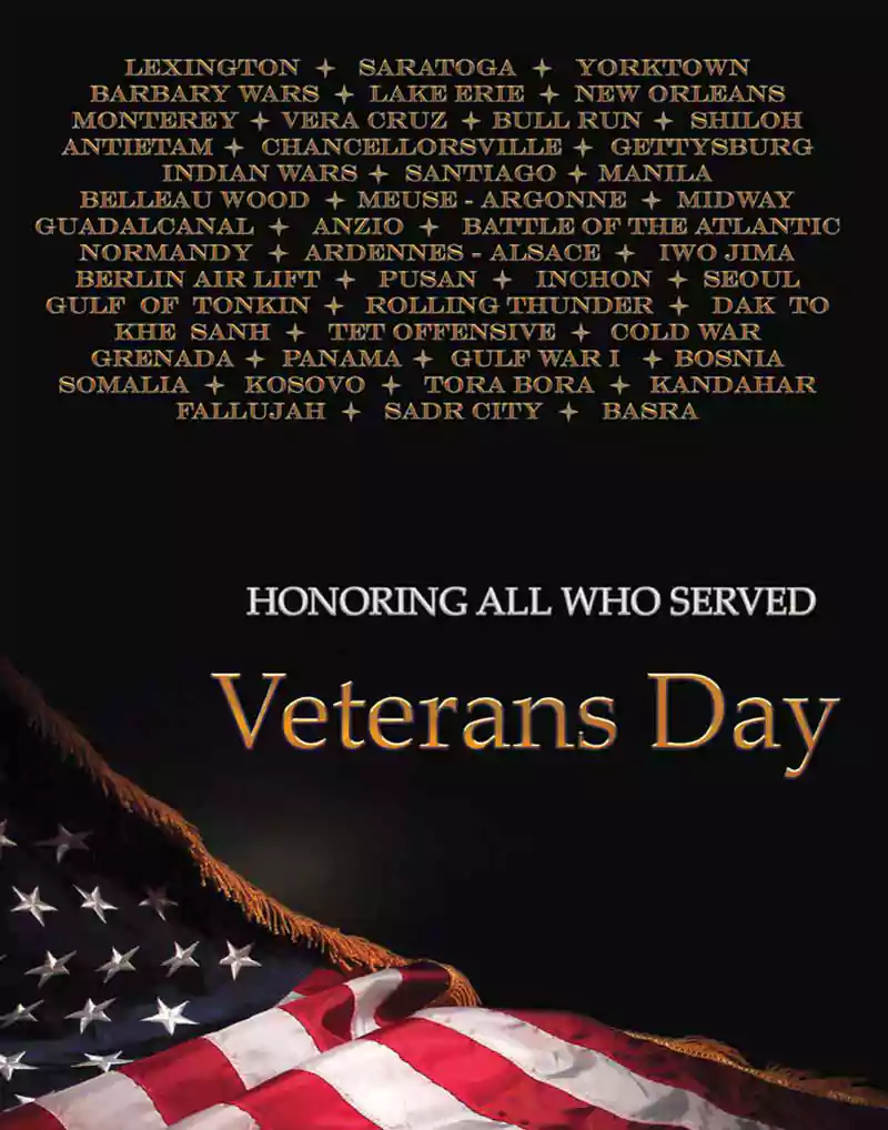 veterans day quotes of appreciation and family