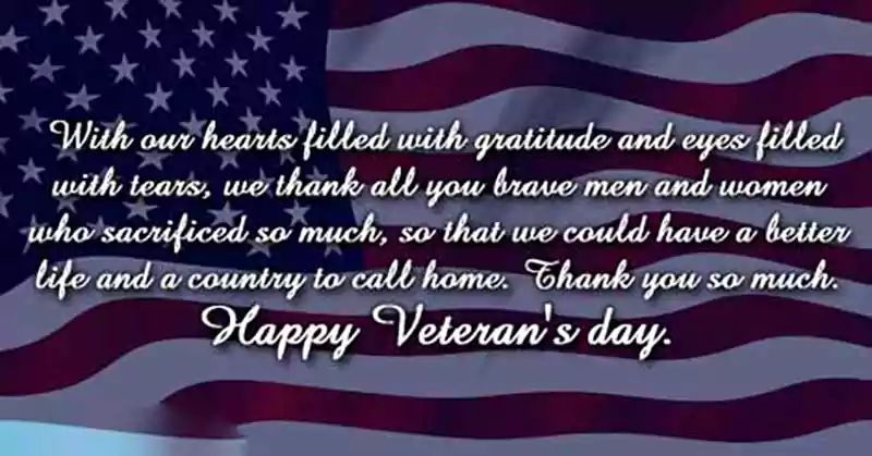 veterans day wishes to fellow vets