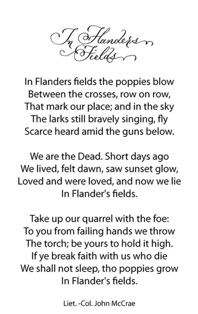 veterans memorial day poems