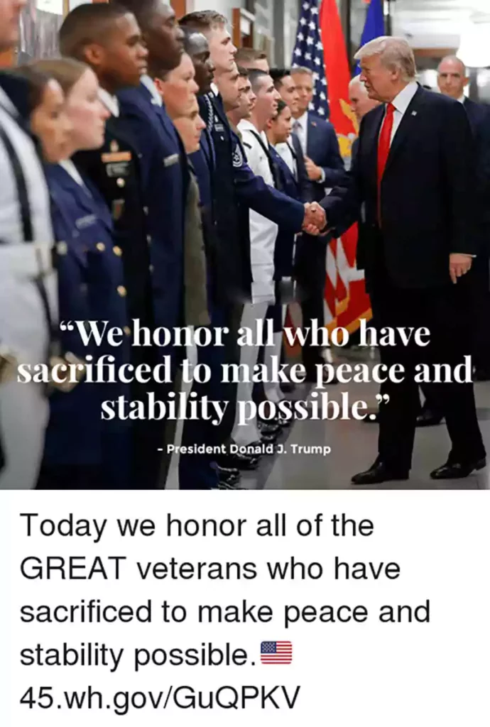 well its veterans day and donald trump celebrated by finally going to vietnam meme
