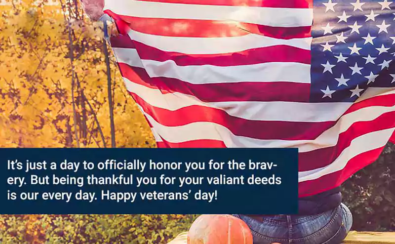 wishes for veterans day
