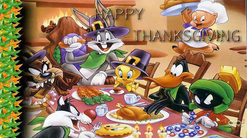 Disney Character Thanksgiving Image